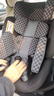 虎貝爾（HBR）E360pro新國標兒童安全座椅汽車(chē)用0-12歲i-Size棋盤(pán)格黑智能循風(fēng) 曬單實(shí)拍圖