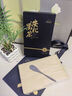 七春 黑茶安化黑茶贈茶刀2016年金花茯磚茶1kg熟茶葉禮盒中秋教師禮物 曬單實(shí)拍圖