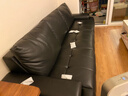 顧家家居（KUKA）勞倫斯電動沙發(fā)床頭層牛皮沙發(fā)客廳6330魅影黑三人位三電動2.9m 曬單實(shí)拍圖