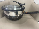 盛師傅鈦合巖不粘炒鍋健康養生純鈦鍋平底鍋無(wú)油煙家用電磁爐燃氣灶通用 鈦合巖不粘炒鍋 32cm 【下單贈送蒸籠+蒸片+鍋鏟+海綿擦】 曬單實(shí)拍圖