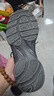 百麗厚底增高健步鞋男25秋新抓紋牛皮戶(hù)外休閑運動(dòng)鞋A2215CM5預售 黑色 41 (255mm) 曬單實(shí)拍圖