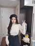班尼路毛衣女針織打底衫女裝2025秋冬季新款內搭上衣服半高領(lǐng)t恤女 酒紅#純色 M 曬單實(shí)拍圖