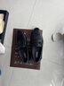 零度Zero男士皮鞋新款頭層牛皮男鞋商務(wù)正裝鞋休閑潮流經(jīng)典婚鞋 BF8093黑色 38 (240mm) 曬單實(shí)拍圖