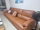 芝華仕（CHEERS）頭等艙智能椅貴族皮沙發(fā)法式電動(dòng)功能芝華士慵懶小象11323橙四雙 曬單實(shí)拍圖