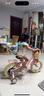 永久（FOREVER）復古兒童自行車(chē)女孩單車(chē)3-8-10歲公主款腳踏車(chē)男女寶寶童車(chē)14寸 曬單實(shí)拍圖