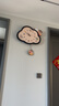 好久不見蠟筆小新餐廳掛鐘客廳家用靜音鐘表創(chuàng)意可左右搖擺玄關(guān)掛墻時鐘 曬單實(shí)拍圖