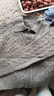 百圖betu女裝冬季新款毛衣翻領(lǐng)假兩件可打開(kāi)穿短毛衫女2411T48 深灰 S 曬單實(shí)拍圖