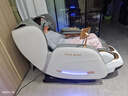 奧克斯（AUX）按摩椅家用全自動(dòng)全身2025十大品牌太空艙揉捏零重力頸部腰背部智能按摩椅父母親節禮物實(shí)用送爸媽 健康白【美腿機+熱敷膝蓋/披風(fēng)+健康監測+負離子】 曬單實(shí)拍圖