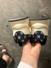 CHGF品牌增高鞋男士隱形內增高運動(dòng)鞋男鞋秋冬季新款休閑鞋子男情侶鞋 米棕【增高8cm】 40 曬單實(shí)拍圖