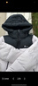 森馬（Semir）輕松羽絨|羽絨服男三防外套情侶冬裝2025新款連帽上衣抗靜電 黑色（灰鴨絨）90001 L 曬單實(shí)拍圖