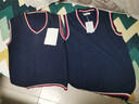摩古奧初中高中小學(xué)生校服內馬甲秋冬季內搭內穿季針織男中大童毛線(xiàn)背心 08#藏青色 XL 175cm【 曬單實(shí)拍圖