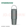 星巴克（Starbucks）杯子 經(jīng)典系列灰色款雙飲口不銹鋼隨行杯800ml男女中秋國慶禮物 雙飲口不銹鋼隨行杯800ml 曬單實(shí)拍圖