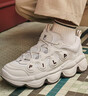 FILA 斐樂(lè )官方女鞋PEASE摩登運動(dòng)鞋2025冬新款豌豆鞋面包鞋休閑鞋 杏仁奶白/杏仁餅干棕-MA 37.5 曬單實(shí)拍圖
