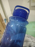 野翔 加厚防爆杯塑料杯超大防爆大水杯太空杯旅行杯防摔帶吸管民工杯 防爆水杯-  3500ml 曬單實(shí)拍圖