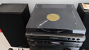 鐵三角（Audio-technica）AT-LP60X DGM 自動(dòng)皮帶傳動(dòng)唱盤(pán) 音樂(lè )唱片 黑膠唱機唱片機復古唱片機留聲機 黑色 曬單實(shí)拍圖
