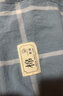 無(wú)印良品A類(lèi)學(xué)生宿舍床上用品三件套純棉全棉單人床單被套150*200cm 曬單實(shí)拍圖