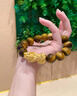 天然保真黃虎眼石黃金色沙金貔貅福祿銅錢(qián)珠手鏈國潮男女周福同款 【約10mm】黃虎眼貔貅手串 曬單實(shí)拍圖