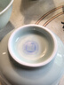 景德鎮(zhèn)（jdz）高溫陶瓷影青碗具套裝家用純色飯碗中式瓷碗喬遷送禮流影6碗無鉛 曬單實(shí)拍圖