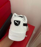 彪馬（PUMA）【小白鞋】增高厚底網(wǎng)球風(fēng)板鞋女復古休閑鞋 SKYE 374764 白-黑色-02 39 曬單實(shí)拍圖