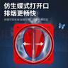 潛水艇（Submarine）油煙機止逆閥煙道閥廚房止回閥止煙閥逆止閥衛生間單向閥防倒灌 新升級視窗廚房止逆閥（單只） 曬單實(shí)拍圖