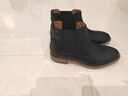 Clarks其樂(lè )杰克森系列男鞋切爾西靴男一腳蹬潮靴時(shí)尚翻毛皮短靴英倫 黑色 42 曬單實(shí)拍圖