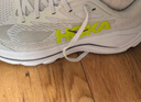 HOKA男女款秋季挑戰者 8全地形跑步鞋CHALLENGER 8輕便戶(hù)外 白色/熒光黃-男 42 曬單實(shí)拍圖