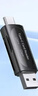 S 斯洛普 THROPE高速3.0USB讀卡器Type-C讀卡器手機TF內存卡電腦相機SD卡安卓OTG轉接器多功能二合一讀卡器 【USB2.0+Type-C】安全護卡丨高清出圖 曬單實(shí)拍圖