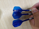 探極TARGET飛鏢一體翼配件NO6NO2鏢桿軟硬式2BA通用小方大方尾翼替換 藍色 NO.6-中桿-26mm 曬單實(shí)拍圖