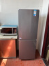美的（Midea）186雙開(kāi)門(mén)兩門(mén)低音小型節能省電無(wú)霜低溫補償深冷速凍租房宿舍家用小冰箱BCD-186WMA 家電國家補貼 曬單實(shí)拍圖