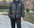 耐克男防風(fēng)連帽羽絨服夾克冬季輕盈外套NIKE STORM-FIT DV1132 010黑/黑/帆白 2XL 曬單實(shí)拍圖