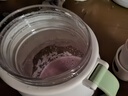 羅婭20葉刀榨汁機果蔬纖體桶1L便攜式榨汁杯大容量榨汁桶果汁杯果汁機電動(dòng)碎冰攪拌杯 綠色（耐高溫） 曬單實(shí)拍圖