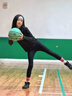 浪莎兒童鯊魚(yú)褲女童外穿打底褲春秋中大童百搭運動(dòng)瑜伽長(cháng)褲 黑色 160 建議身高150-160cm 曬單實(shí)拍圖