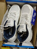 回力官方男鞋透氣老爹鞋男新款軟彈跑步鞋運動(dòng)鞋男休閑鞋子男款 白藍色 42 曬單實(shí)拍圖