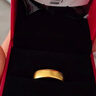 夢(mèng)金園黃金戒指 古法足金泥鰍背素圈可調節指環(huán)男女同款戒 生日禮物 約8.50g-面寬約6mm-克重多退少補 曬單實(shí)拍圖