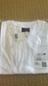 H&M男裝女裝T恤情侶裝重磅純棉寬松透氣圓領(lǐng)紅色短袖打底衫0608945 白色 L 175/108 oversize寬松版型 曬單實(shí)拍圖