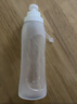 萊貝（RYBACK）便攜運動(dòng)水壺折疊硅膠水杯戶(hù)外飲水壺騎行跑步登山防摔防漏軟水瓶 白色 500ml 曬單實(shí)拍圖
