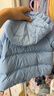 巴拉巴拉嬰兒羽絨服男童冬季短款寶寶外套保暖舒適休閑洋氣清新潮 牛仔藍(lán)80312 80 曬單實(shí)拍圖