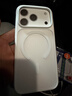 藍(lán)猩先生適用蘋果17Pro手機(jī)殼 iPhone17pro保護(hù)殼AI按鍵橙標(biāo)膚感磁吸防滑親膚防摔手機(jī)保護(hù)套 白 曬單實(shí)拍圖