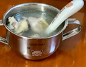 沃德百惠（WORTHBUY）304不銹鋼碗嬰兒輔食碗雙手柄兒童吃飯碗湯碗面碗寶寶餐具套餐 曬單實(shí)拍圖