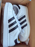 阿迪達斯adidas三葉草貝殼頭SUPERSTARII男女休閑鞋 IH8659 40.5碼 曬單實(shí)拍圖