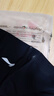 李寧（LI-NING）泳帽男女長(cháng)發(fā)舒適布游泳帽時(shí)尚護耳不勒頭不粘發(fā)泳帽 LSMP151黑色 曬單實(shí)拍圖