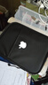 摩奇奧（MOQO）蘋(píng)果iPad11英寸pro12.9平板內膽收納包air4mini6鍵盤(pán)袋pad電腦包 清新黑(白蘋(píng)果版) 內置筆槽 11寸 曬單實(shí)拍圖