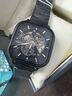 冠琴（GUANQIN）手表男機械表全自動(dòng)男表瑞士工藝商務(wù)運動(dòng)學(xué)生防水品牌男表禮物 全自動(dòng)機械款-黑武士 曬單實(shí)拍圖