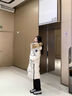 500g鵝絨大毛領(lǐng)工裝男女長(cháng)款過(guò)膝加厚東北零下40度極寒保暖羽絨服 米白-男女同款 90白鵝絨極寒保暖 XL 建議130-150斤 充絨量455克 曬單實(shí)拍圖