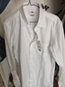 優(yōu)衣庫【狂歡價】男裝高性能修身防皺襯衫/長袖襯衣477998 475906 477998/00白色 L 曬單實拍圖