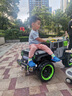 爵士酷派牧馬人兒童電動(dòng)車(chē)小孩可坐大人寶寶可遙控四驅越野車(chē)玩具親子車(chē) 頂配+灰色+皮座+發(fā)光軟輪+12V14A 曬單實(shí)拍圖