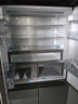海爾（Haier）518升594mm冰箱十字對開(kāi)門(mén)超薄零距離自由嵌入式冰箱60cm深全空間保鮮EPP超凈干濕分儲一級能效 BCD-518WGHTD1BSYU1星蘊銀國瓷外觀(guān) 曬單實(shí)拍圖