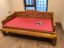 紅善金絲楠木家具羅漢床小葉楨楠新中式實(shí)木雕花榫卯床榻組合仿古沙發(fā) 小葉中式羅漢床 曬單實(shí)拍圖