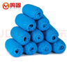 鳴固 無(wú)紡布鞋套一次性 加厚耐磨防塵透氣學(xué)生機房鞋套 100只 曬單實(shí)拍圖