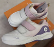 基諾浦寶寶學(xué)步鞋 18個(gè)月-5歲春秋款兒童鞋子 軟底男女機能鞋GY1539 GW1539A白色/粉色/紫色 24 150mm 適合腳長(cháng)146-155mm 曬單實(shí)拍圖